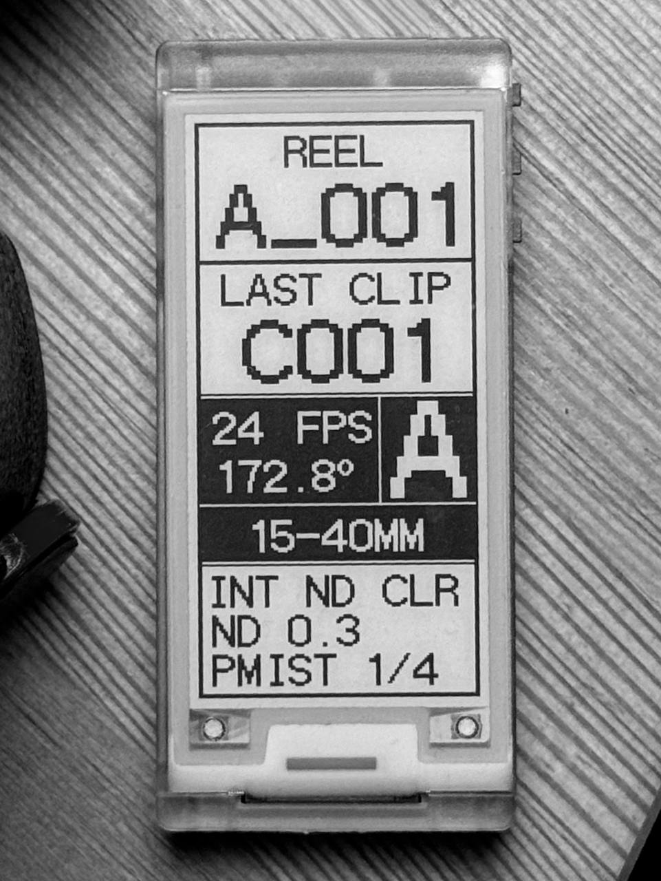 Basic screen layout on the device