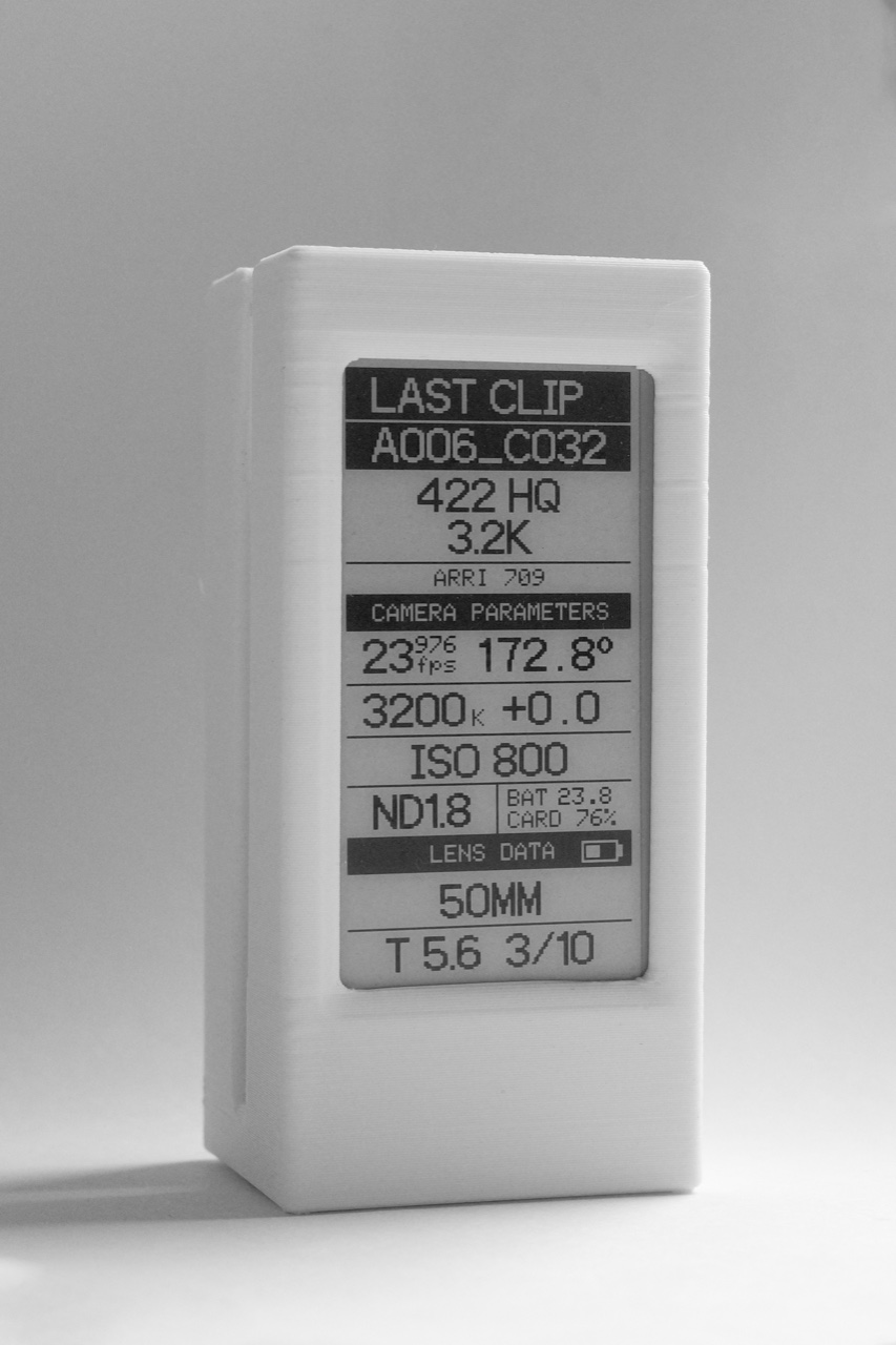 Cineink prototype showing the Advanced layout
