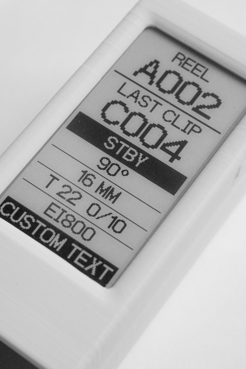 Cineink prototype showing the Basic layout